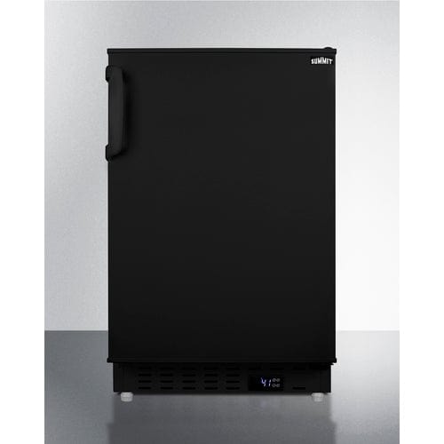 Summit 20" Black Finish All-Refrigerator ALR47B Refrigerators ALR47B Wine Coolers Empire