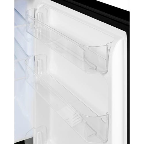 Summit 20" Black Finish All-Refrigerator ALR47B Refrigerators ALR47B Wine Coolers Empire