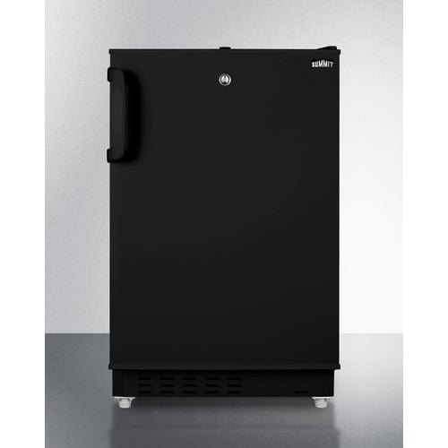 Summit 20" Black Finish Refrigerator-Freezer ALRF49B Refrigerators ALRF49B Wine Coolers Empire