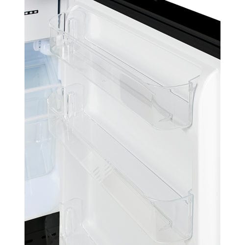 Summit 20" Black Finish Refrigerator-Freezer ALRF49B Refrigerators ALRF49B Wine Coolers Empire