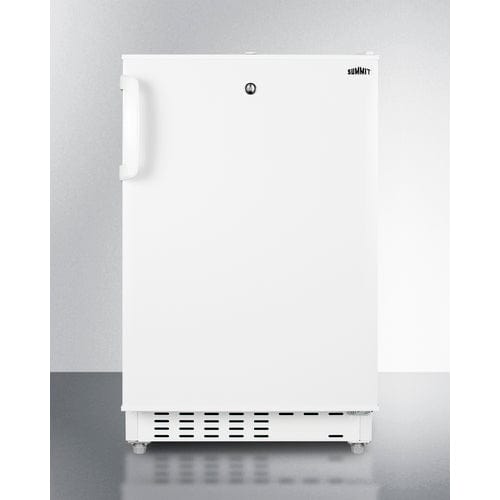 Summit 20" White Finish ADA Compliant Refrigerator-Freezer ALRF48 Refrigerators ALRF48 Wine Coolers Empire