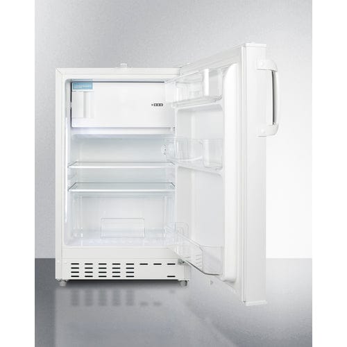 Summit 20" White Finish ADA Compliant Refrigerator-Freezer ALRF48 Refrigerators ALRF48 Wine Coolers Empire