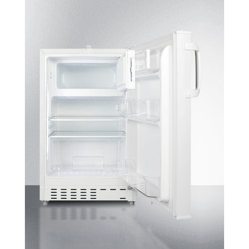 Summit 20" White Finish ADA Compliant Refrigerator-Freezer ALRF48 Refrigerators ALRF48 Wine Coolers Empire