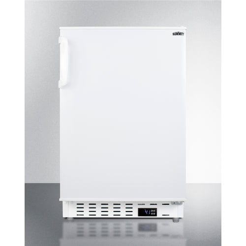 Summit 20" White Finish Built-In All-Refrigerator ALR46W Refrigerators ALR46W Wine Coolers Empire