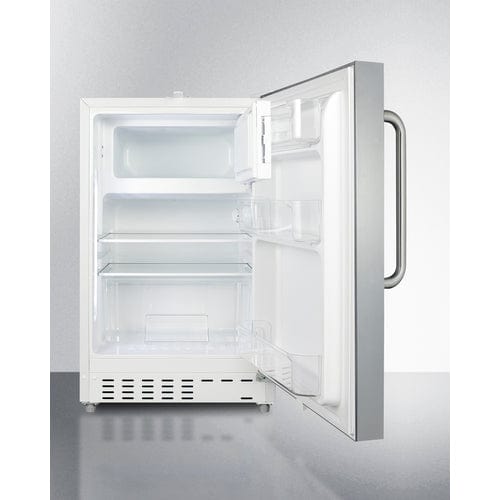 Summit 21" ADA Compliant Built-In Refrigerator-Freezer ALRF48SSTB Refrigerators ALRF48SSTB Wine Coolers Empire