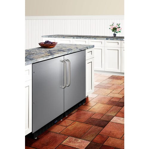 Summit 21" ADA Compliant Stainless Steel All-Refrigerator ALR47BSSTB Refrigerators ALR47BSSTB Wine Coolers Empire