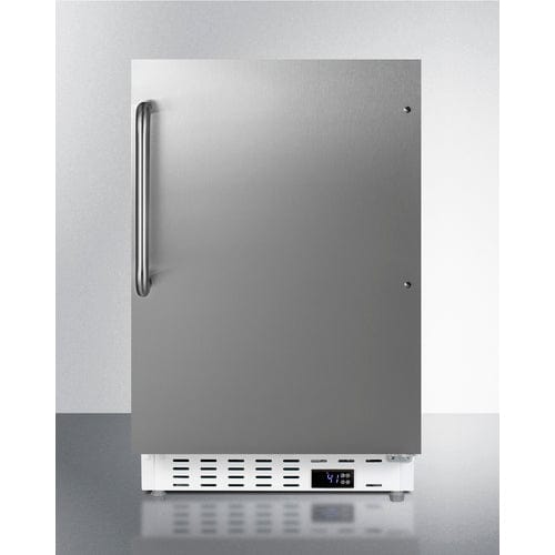Summit 21" Built-In All-Refrigerator ALR46WSSTB Refrigerators ALR46WSSTB Wine Coolers Empire