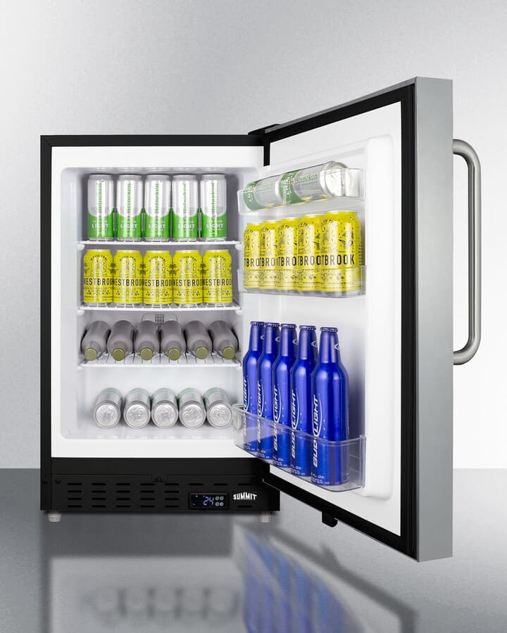 Summit 21" Stainless Steel Beer Froster ALFZ37BSSTBFROST Freezers ALFZ37BSSTBFROST Wine Coolers Empire