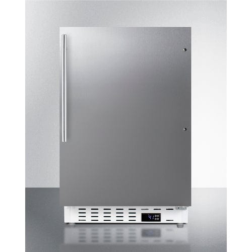 Summit 21" Stainless Steel Built-In All-Refrigerator ALR46WCSSHV Refrigerators ALR46WCSSHV Wine Coolers Empire