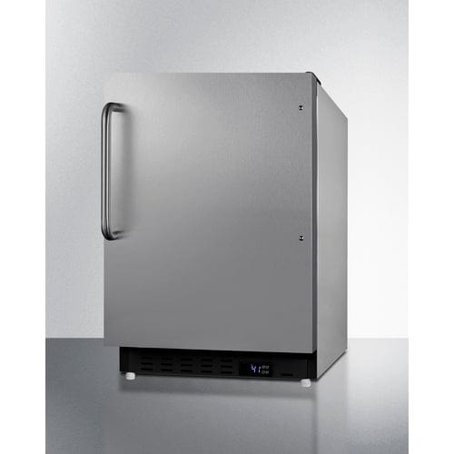 Summit 21" Stainless Steel Finish All-Refrigerator ALR47BCSS Refrigerators ALR47BCSS Wine Coolers Empire