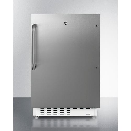 Summit 21" Stainless Steel Finish Refrigerator-Freezer ALRF48CSS Refrigerators ALRF48CSS Wine Coolers Empire