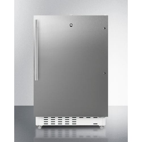 Summit 21" Stainless Steel Refrigerator-Freezer ALRF48CSSHV Refrigerators ALRF48CSSHV Wine Coolers Empire