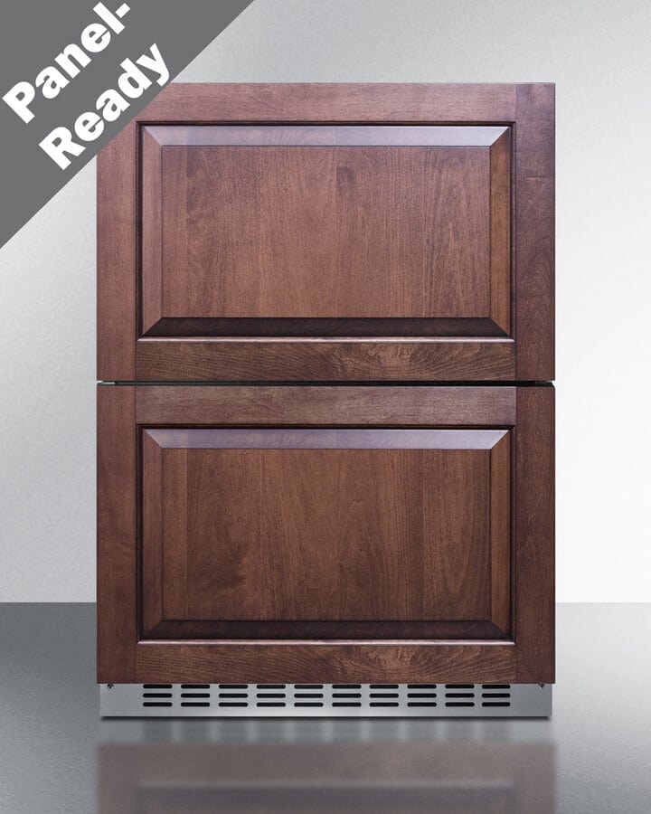Summit 24" 2-Drawer All-Refrigerator ADRD241CSS Refrigerators ADRD241CSS Wine Coolers Empire