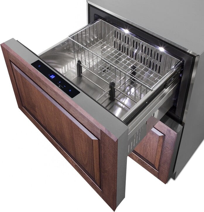 Summit 24" 2-Drawer All-Refrigerator ADRD241CSS Refrigerators ADRD241CSS Wine Coolers Empire