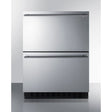 Summit 24" 2-Drawer All-Refrigerator ASDR2414 Refrigerators ASDR2414 Wine Coolers Empire