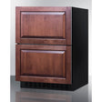 Summit 24" 2-Drawer All-Refrigerator ASDR2414PNR Refrigerators ASDR2414PNR Wine Coolers Empire