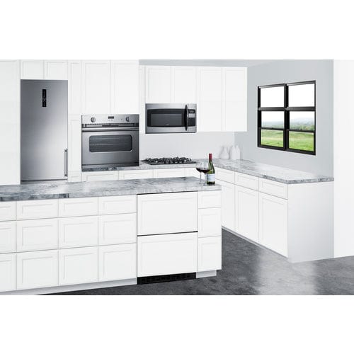 Summit 24" 2-Drawer All-Refrigerator ASDR2414PNR Refrigerators ASDR2414PNR Wine Coolers Empire