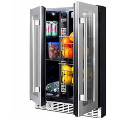 Summit 24" ADA Compliant Dual Zone Produce Refrigerator ALFD24WBVPANTRY Refrigerators ALFD24WBVPANTRY Wine Coolers Empire