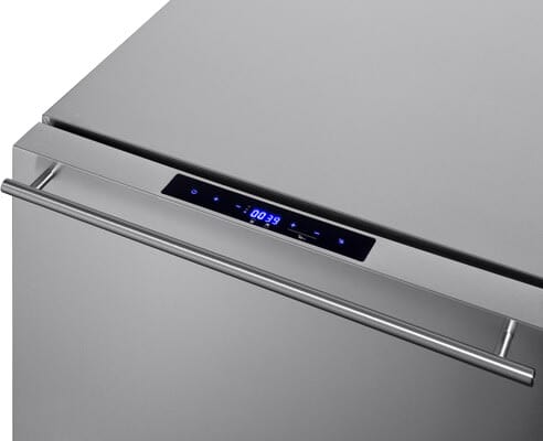 Summit 24" ADA Compliant Refrigerator-Freezer ADRF244CSS Refrigerators ADRF244CSS Wine Coolers Empire