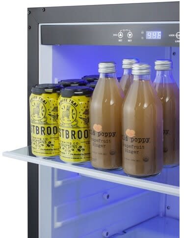 Summit 24" ADA Compliant Right Hinge Built-In Refrigerator AL55CSS Refrigerators AL55CSS Wine Coolers Empire
