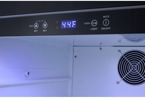 Summit 24" ADA Compliant Right Hinge Built-In Refrigerator AL55CSS Refrigerators AL55CSS Wine Coolers Empire