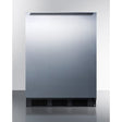 Summit 24" Black Cabinet ADA Refrigerator-Freezer CT663BKSSHHADA Refrigerators CT663BKSSHHADA Wine Coolers Empire