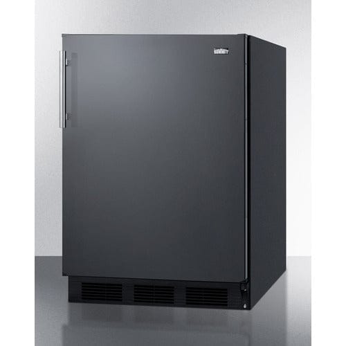 Summit 24" Black Finish ADA Refrigerator-Freezer CT663BKADA Refrigerators CT663BKADA Wine Coolers Empire