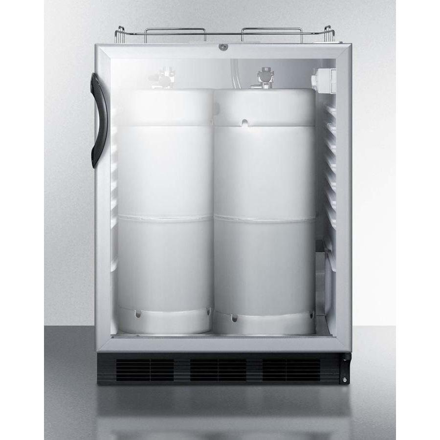 Summit 24" Built-In Commercial Auto Defrost Kegerators, ADA Compliant SBC56GBINKADA Kegerators SBC56GBINKADA Wine Coolers Empire