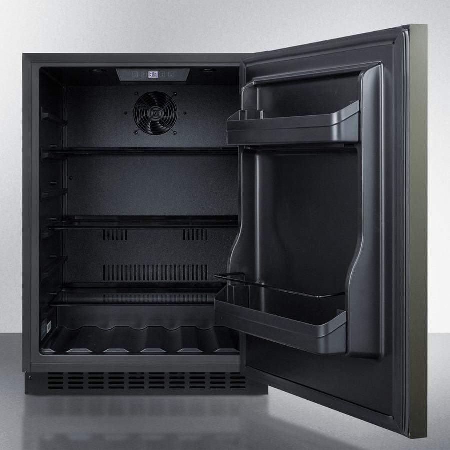 Summit 24" Built-In Frost Free Commercial All-Refrigerator AL54KSHH Refrigerators AL54KSHH Wine Coolers Empire