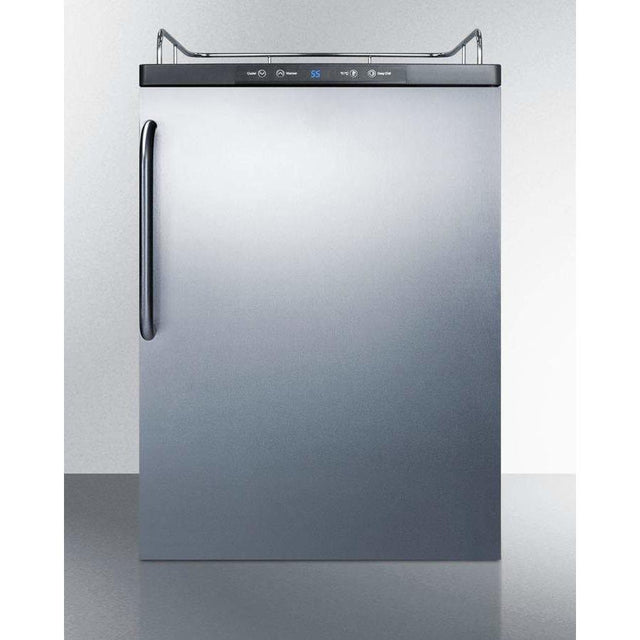 Summit 24" Built-In Kegerator SBC635MBINKSSTB Kegerators SBC635MBINKSSTB Wine Coolers Empire