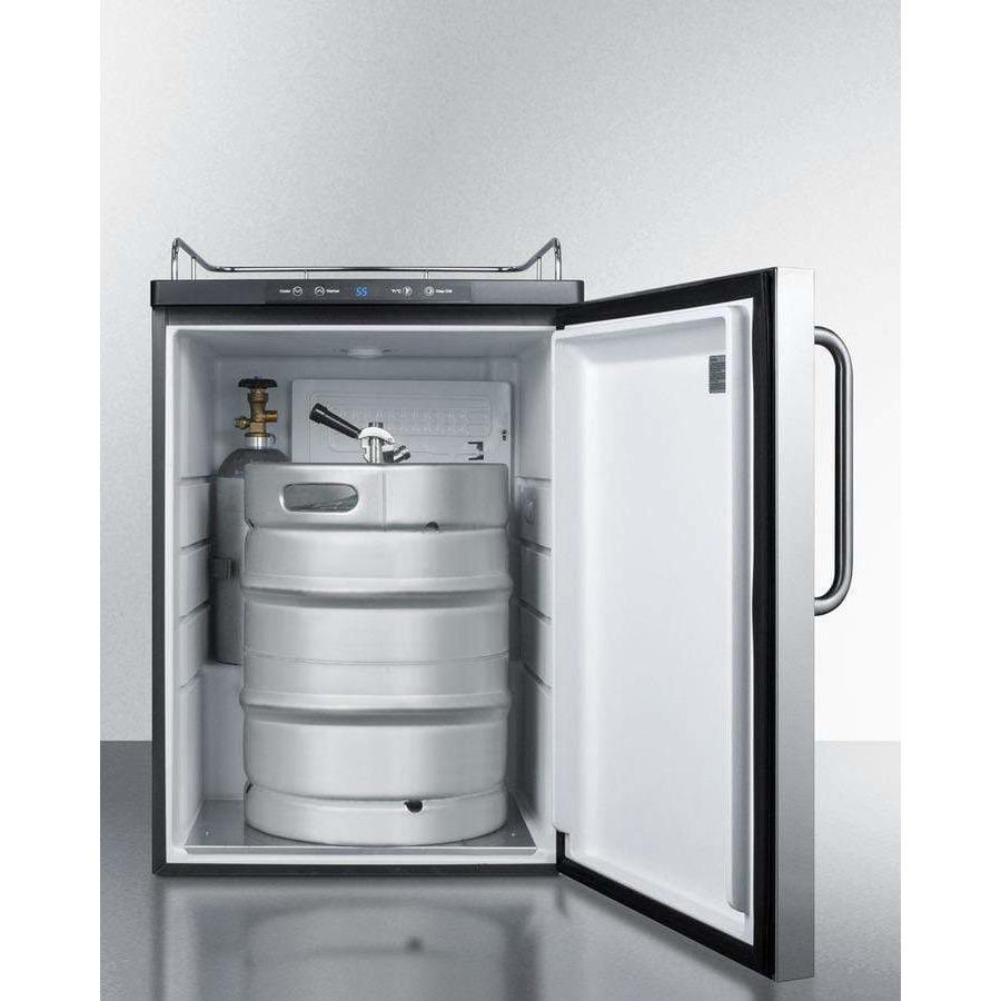 Summit 24" Built-In Kegerator SBC635MBINKSSTB Kegerators SBC635MBINKSSTB Wine Coolers Empire