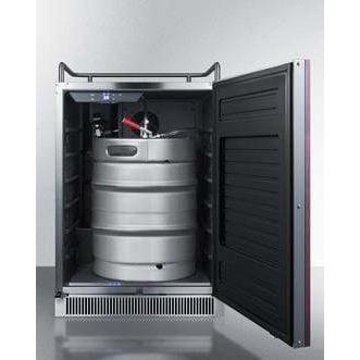 Summit 24" Built-In Kegerator SBC677BINKIF Kegerators SBC677BINKIF Wine Coolers Empire