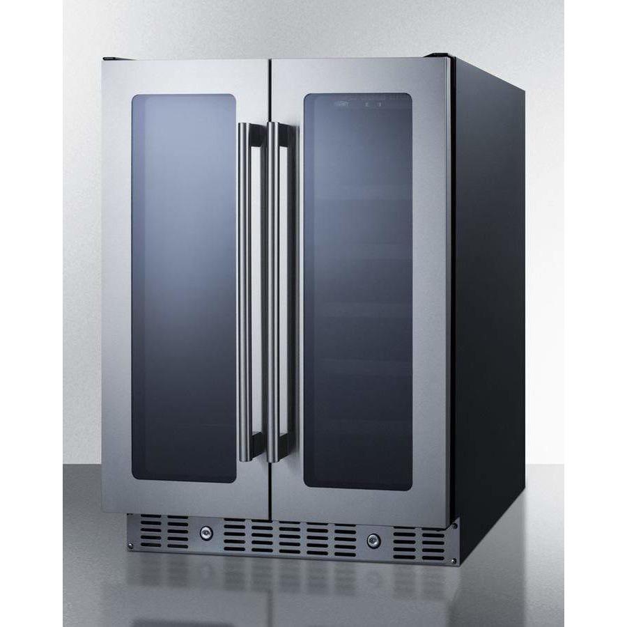Summit 24" Built-In Wine/Beverage Fridge ALFD24WBV Wine/Beverage Coolers Combo ALFD24WBV Wine Coolers Empire