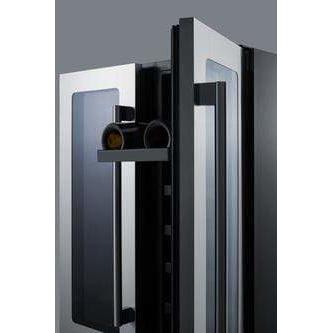 Summit 24" Built-In Wine/Beverage Fridge ALFD24WBV Wine/Beverage Coolers Combo ALFD24WBV Wine Coolers Empire
