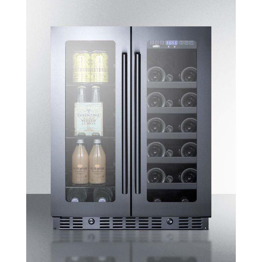 Summit 24" Built-In Wine/Beverage Fridge ALFD24WBV Wine/Beverage Coolers Combo ALFD24WBV Wine Coolers Empire