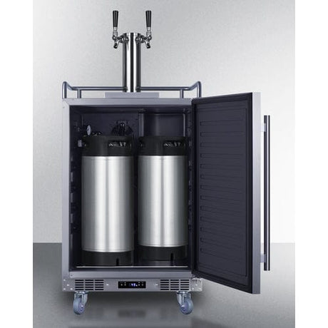 Summit 24" Dual Tap Cold Brew Coffee Kegerator SBC682CFTWIN Kegerators SBC682CFTWIN Wine Coolers Empire