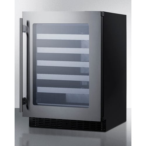 Summit 24" Glass Door Built-In Wine Cooler ASDW2412 Wine Coolers ASDW2412 Wine Coolers Empire