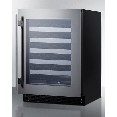 Summit 24" Glass Door Built-In Wine Cooler ASDW2412 Wine Coolers ASDW2412 Wine Coolers Empire