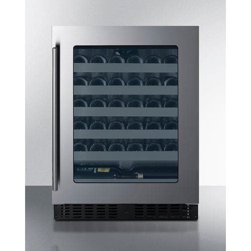 Summit 24" Glass Door Built-In Wine Cooler ASDW2412 Wine Coolers ASDW2412 Wine Coolers Empire