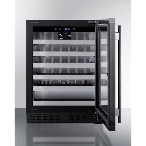 Summit 24" Glass Door Built-In Wine Cooler ASDW2412 Wine Coolers ASDW2412 Wine Coolers Empire