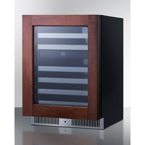 Summit 24 inch Dual Zone Built-In Wine Cellar CL244WC2PNRLHD Wine Coolers CL244WC2PNRLHD Wine Coolers Empire