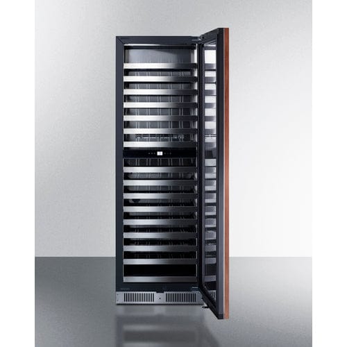 Summit 24-inch Panel Ready Dual Zone Wine Coolers SDHWC98PN Wine Coolers Wine Coolers Empire