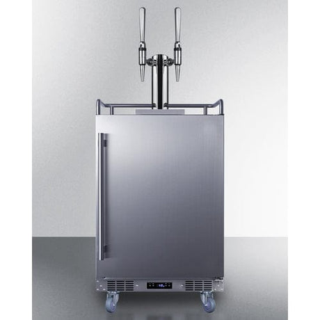 Summit 24" Nitro Infused Coffee Kegerator SBC682NCFTWIN Kegerators SBC682NCFTWIN Wine Coolers Empire