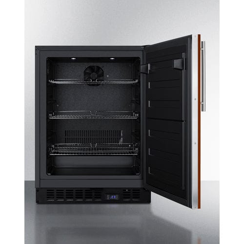 Summit 24" Panel Ready Built-In All-Freezer ALFZ53IF Refrigerators ALFZ53IF Wine Coolers Empire