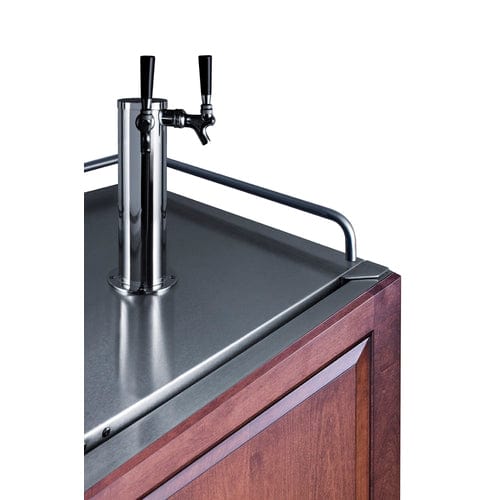 Summit 24" Panel Ready Built-In Kegerator SBC682PNRTWIN Kegerators SBC682PNRTWIN Wine Coolers Empire
