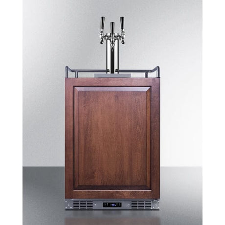 Summit 24" Panel Ready Triple Tap Kegerator SBC682PNRTRIPLE Kegerators SBC682PNRTRIPLE Wine Coolers Empire