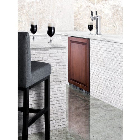 Summit 24" Panel Ready Triple Tap Kegerator SBC682PNRTRIPLE Kegerators SBC682PNRTRIPLE Wine Coolers Empire