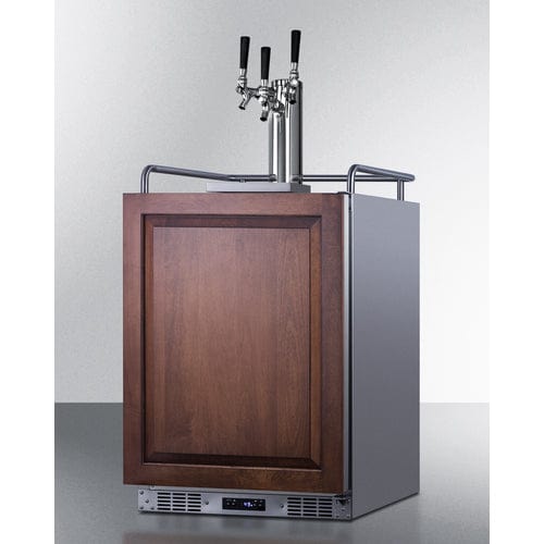 Summit 24" Panel Ready Triple Tap Kegerator SBC682PNRTRIPLE Kegerators SBC682PNRTRIPLE Wine Coolers Empire