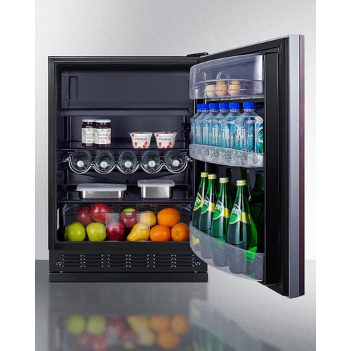 Summit 24" Residential Panel Ready Refrigerator-Freezer CT66BK2SSRSIF Refrigerators CT66BK2SSRSIF Wine Coolers Empire