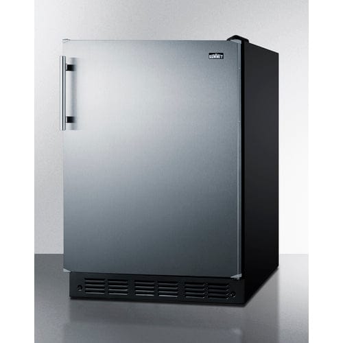 Summit 24" Reversible Door ADA Refrigerator-Freezer CT66BK2SSADA Refrigerators CT66BK2SSADA Wine Coolers Empire